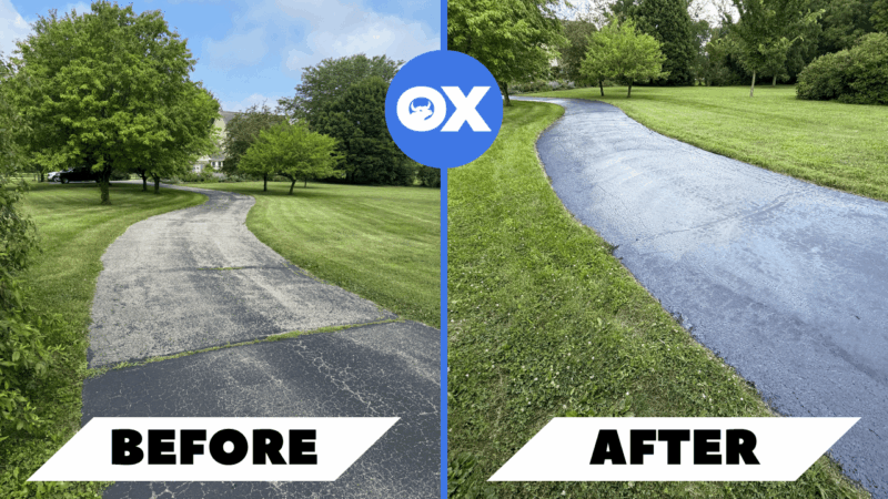 Reliable sealcoating in Fishers, IN for driveways and parking lots