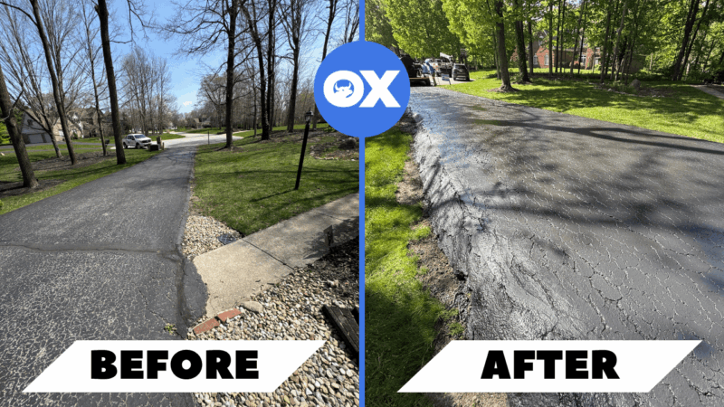 Affordable sealcoating near me in Whitestown, IN with long-lasting asphalt protection