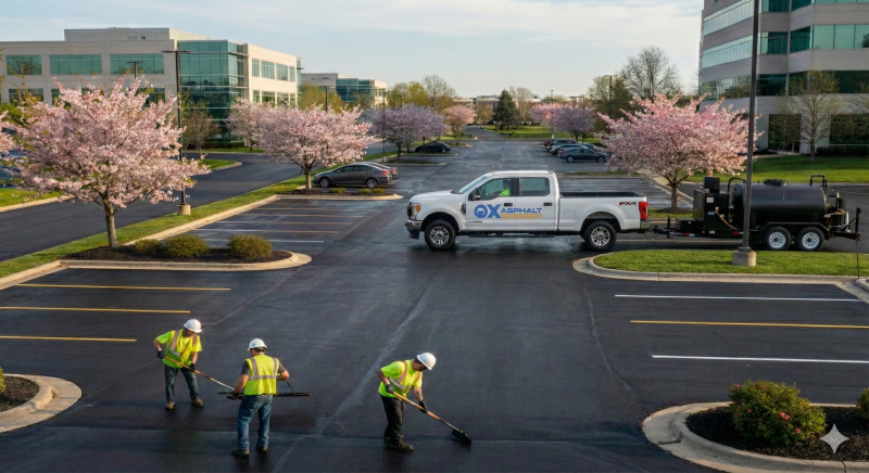 Spring Sealcoating
